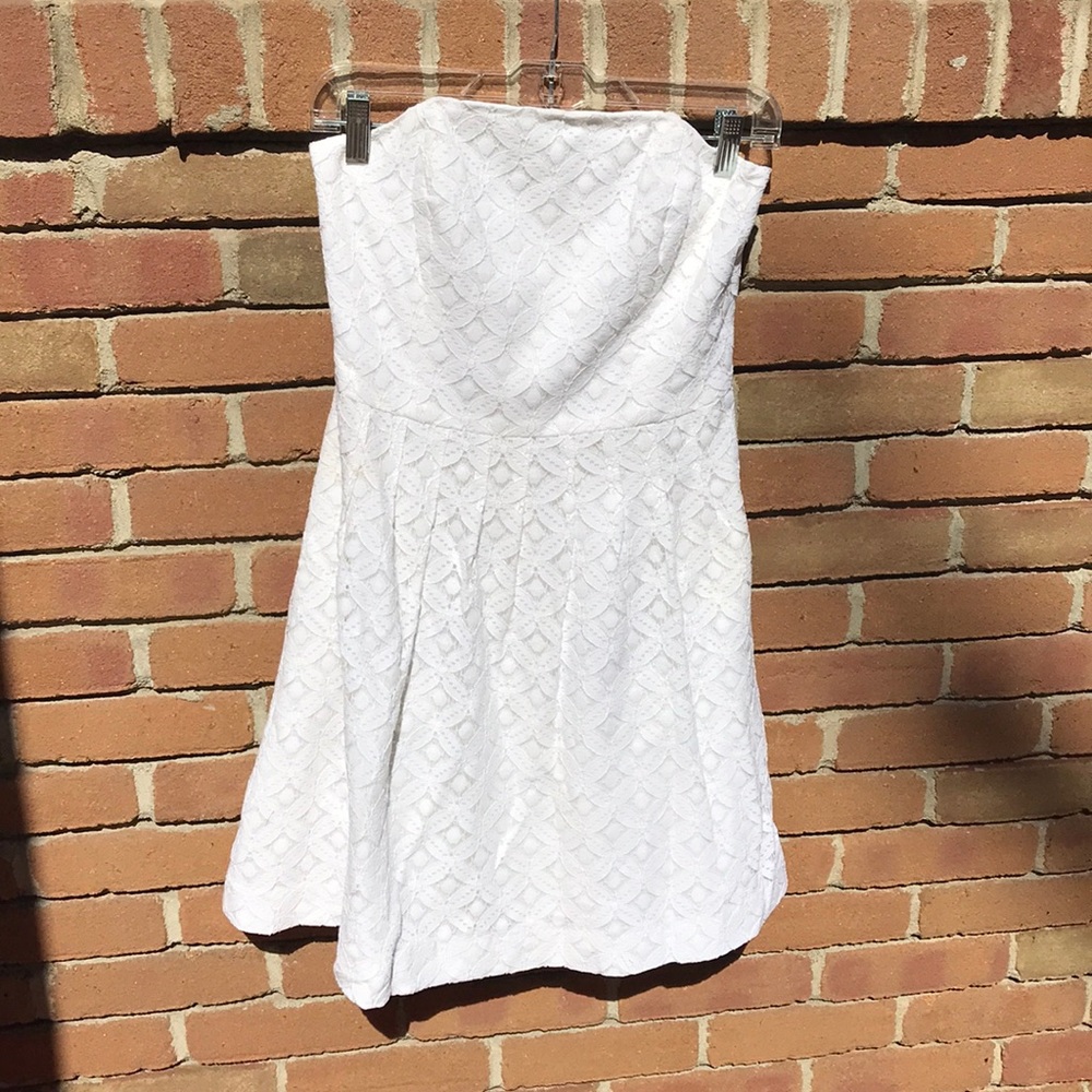 Lilly Pulitzer strapless dress